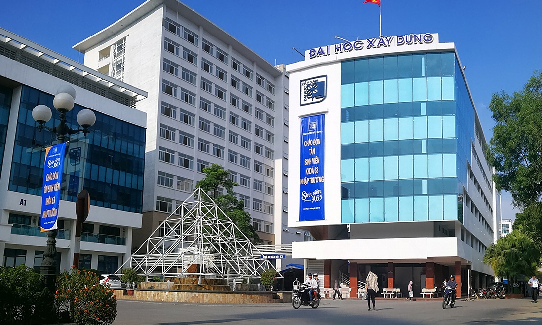 Điểm chuẩn vào Trường Đại học Xây dựng Hà Nội cao nhất là 24,49